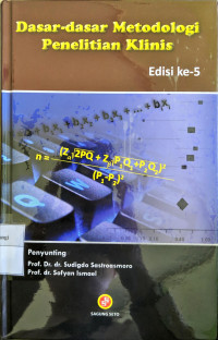 Image of Dasar-Dasar Metodologi Penelitian Klinis Edisi 5