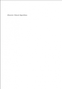 Image of Obstetric clinical algorithms (Ebook)