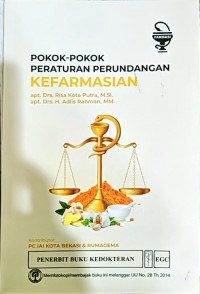 Image of Pokok-Pokok Peraturan Perundangan Kefarmasian