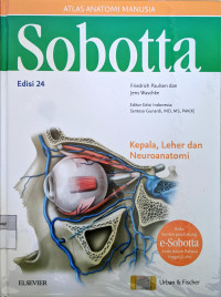 Image of Sobotta Atlas Anatomi Manusia : Kepala Leher, dan Neuroanatomi Edisi 24