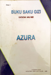 Image of Buku Saku Gizi Catatan Ahli Gizi