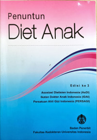 Image of Penuntun Diet Anak Edisi ke 3
